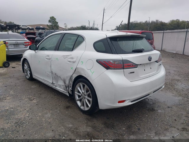 Продаж на аукціоні авто 2011 Lexus Ct 200h Premium, vin: JTHKD5BH4B2043842, номер лоту: 44315542