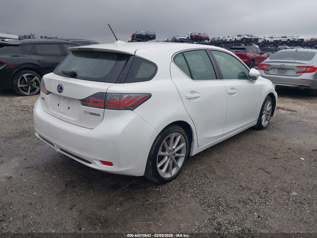 Продаж на аукціоні авто 2011 Lexus Ct 200h Premium, vin: JTHKD5BH4B2043842, номер лоту: 44315542