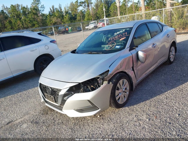 2020 Nissan Sentra S Xtronic Cvt მანქანა იყიდება აუქციონზე, vin: 3N1AB8BV7LY293334, აუქციონის ნომერი: 44315574