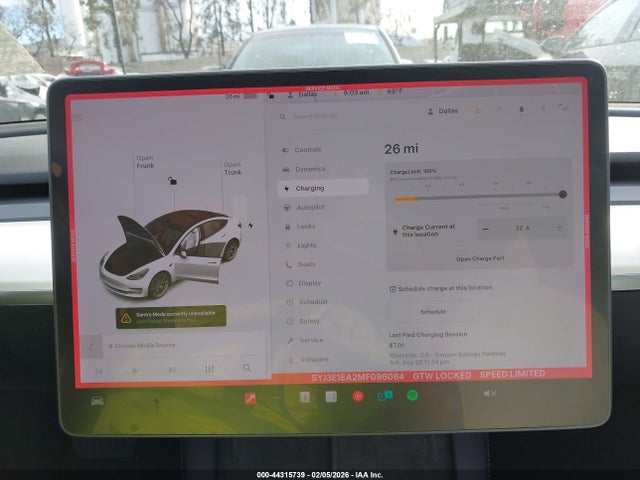 Tesla Model 3 Standard Range Plus Rear-wheel Drive 2021 5YJ3E1EA2MF096064 Image 18