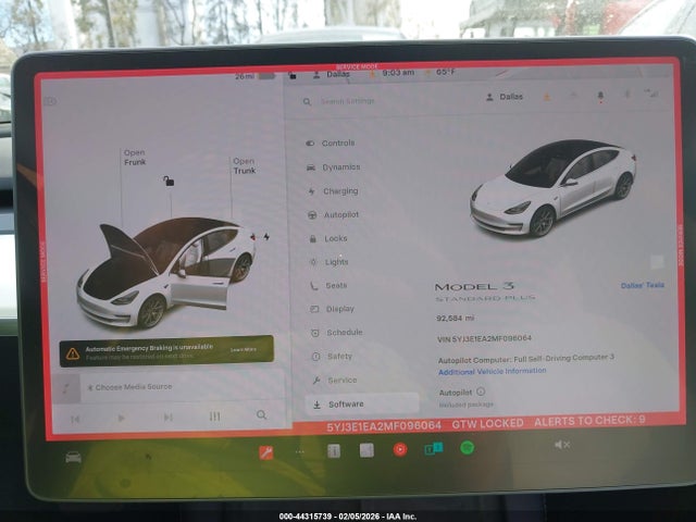 2021 TESLA MODEL 3 5YJ3E1EA2MF096064 Photo 6