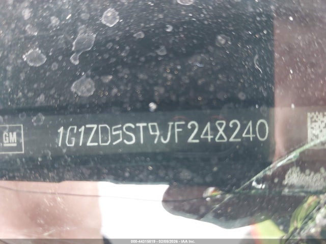 1G1ZD5ST9JF248240 Chevrolet MALIBU LT