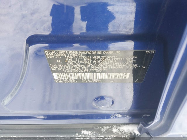 Toyota RAV4 LE 2015 2T3BFREV5FW248782 Image 9