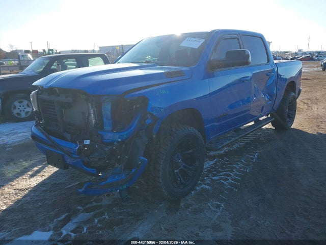 2021 Ram 1500 Big Horn  4x4 5'7 Box მანქანა იყიდება აუქციონზე, vin: 1C6SRFFT3MN830751, აუქციონის ნომერი: 44315956