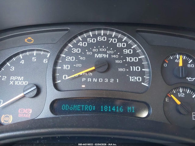 44316022 :رقم المزاد ، 2GCEC13T161239238 vin ، 2006 Chevrolet Silverado 1500 Lt1 مزاد بيع