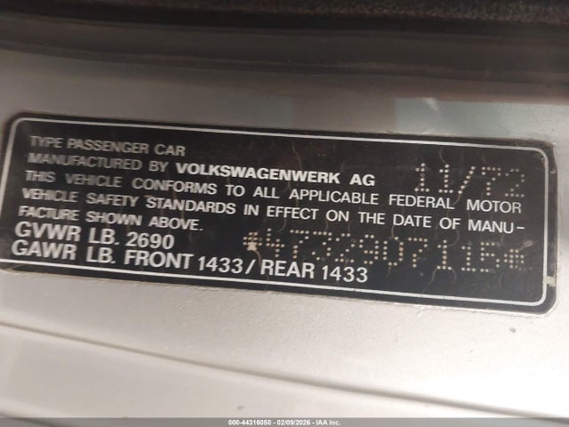 1973 PORSCHE 914 00000004732907115 Photo 8