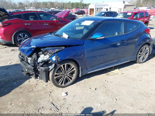 Hyundai Veloster Turbo 2016 KMHTC6AEXGU273382 Image 2