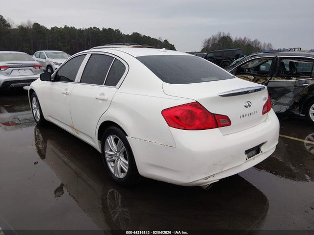 Продажа на аукционе авто 2011 Infiniti G25x, vin: JN1DV6AR2BM450833, номер лота: 44316143