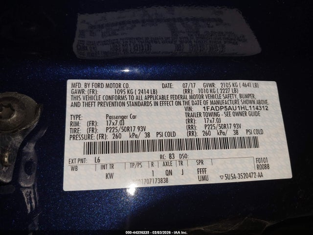1FADP5AU1HL114312 Ford C-max Hybrid Se
