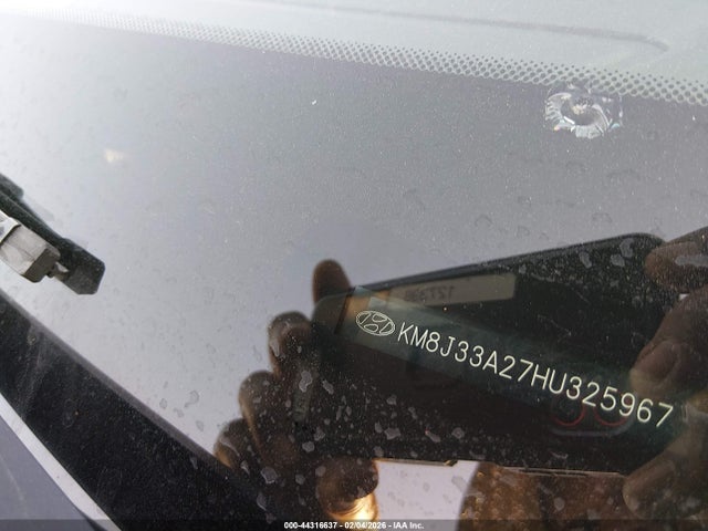 KM8J33A27HU325967 Hyundai Tucson Limited