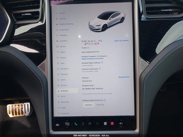 2018 TESLA MODEL S 5YJSA1E47JF271731 Photo 6