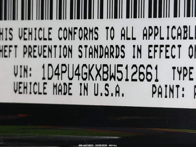 2011 DODGE NITRO 1D4PU4GKXBW512661 Photo 8