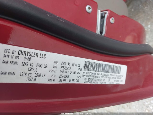 2009 Dodge Journey Sxt მანქანა იყიდება აუქციონზე, vin: 3D4GG57V69T143160, აუქციონის ნომერი: 44316839