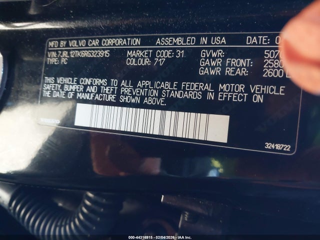 2024 VOLVO S60 7JRL12TK6RG323915 Photo 8