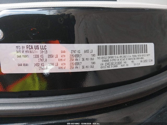 2020 CHRYSLER PACIFICA 2C4RC1BG1LR128207 Photo 8