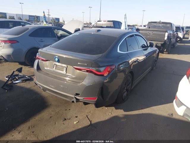 44317075 :رقم المزاد ، WBY23HD08SFV84803 vin ، 2025 Bmw I4 Gran Coupe Edrive40 مزاد بيع