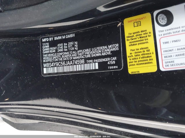 2018 BMW M4 WBS4Y9C56JAA74598 Photo 8