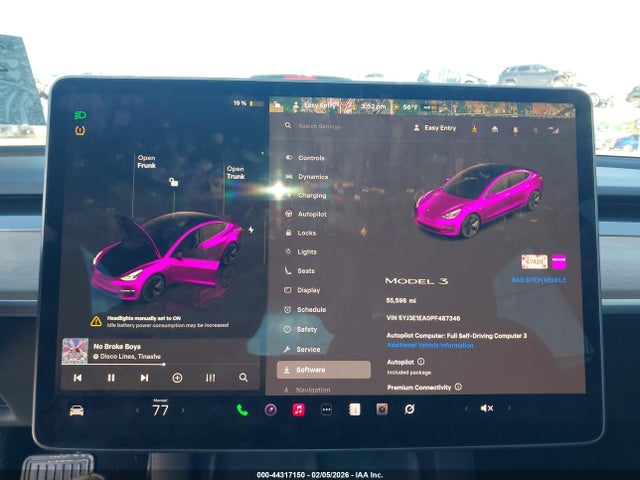 2023 TESLA MODEL 3 5YJ3E1EA0PF487346 Photo 6