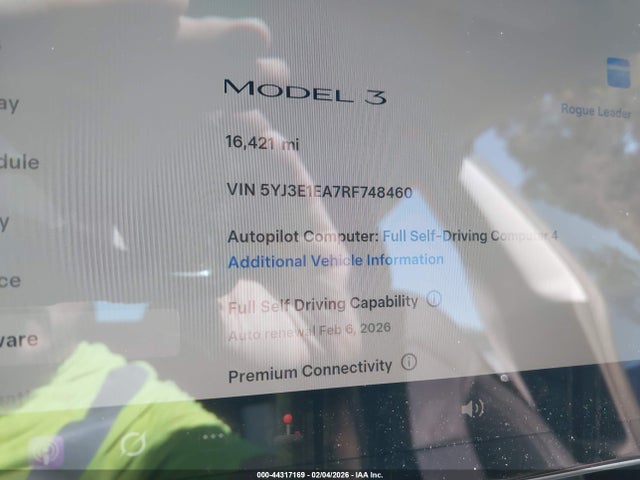2024 TESLA MODEL 3 5YJ3E1EA7RF748460 Photo 6