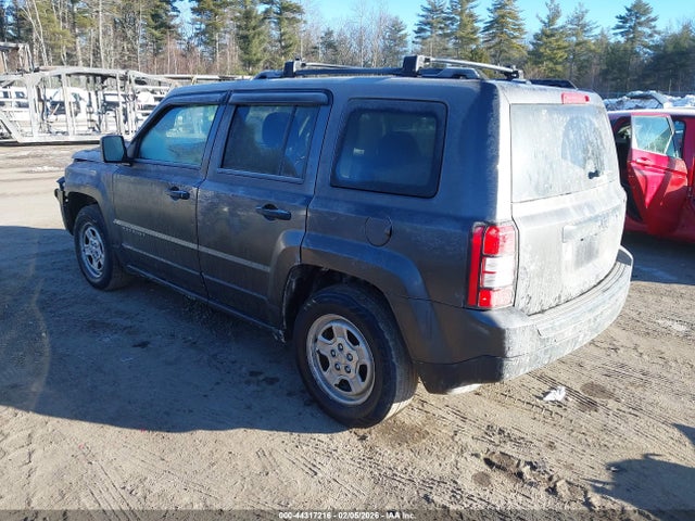 2016 Jeep Patriot Sport მანქანა იყიდება აუქციონზე, vin: 1C4NJPBA9GD677374, აუქციონის ნომერი: 44317216
