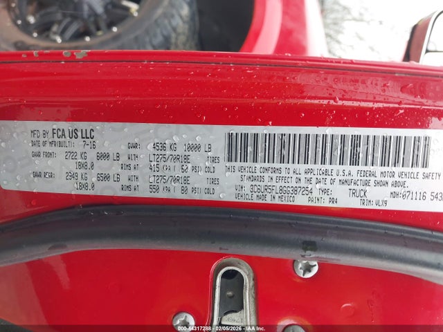 2016 RAM 2500 3C6UR5FL8GG387254 Photo 8