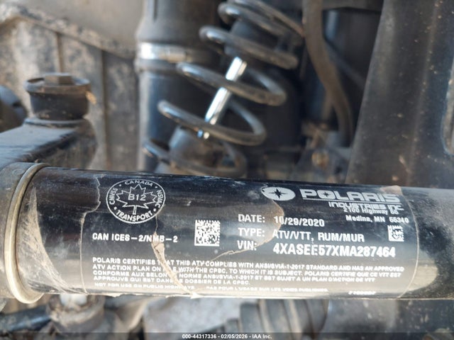 2021 POLARIS SPORTSMAN 4XASEE57XMA287464 Photo 9