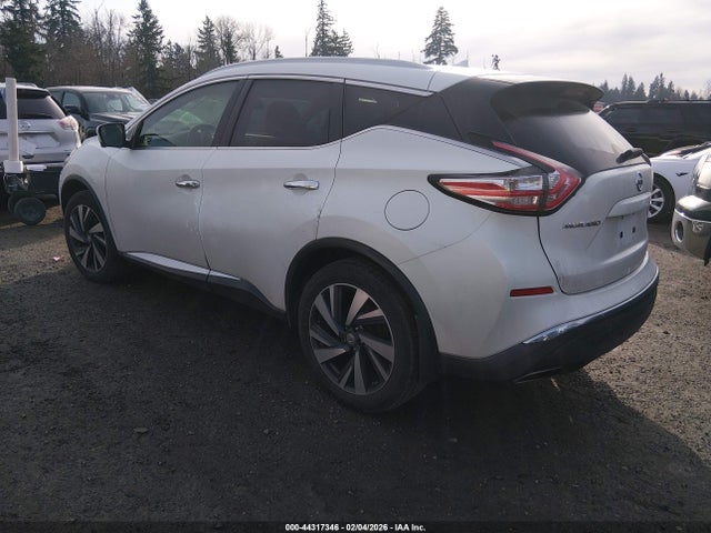 5N1AZ2MH2FN270747 Nissan Murano Platinum