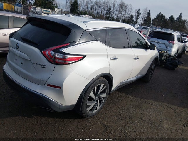 5N1AZ2MH2FN270747 Nissan Murano Platinum