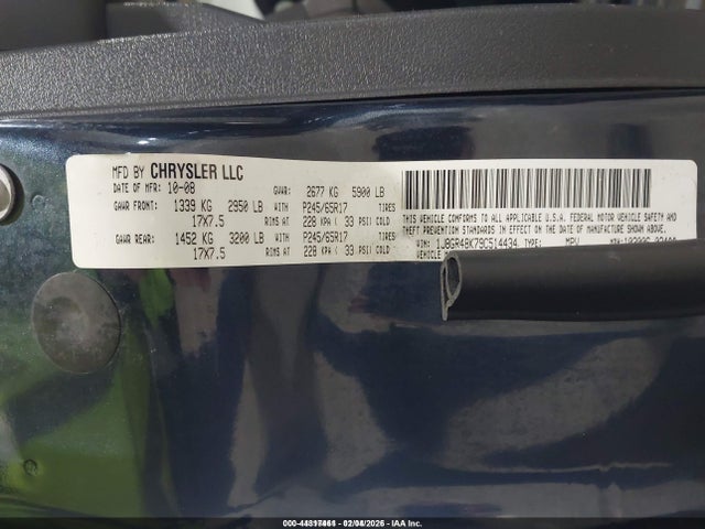 Aukcja sprzedaży 2009 Jeep Grand Cherokee Laredo, vin: 1J8GR48K79C514434, numer aukcji: 44317461