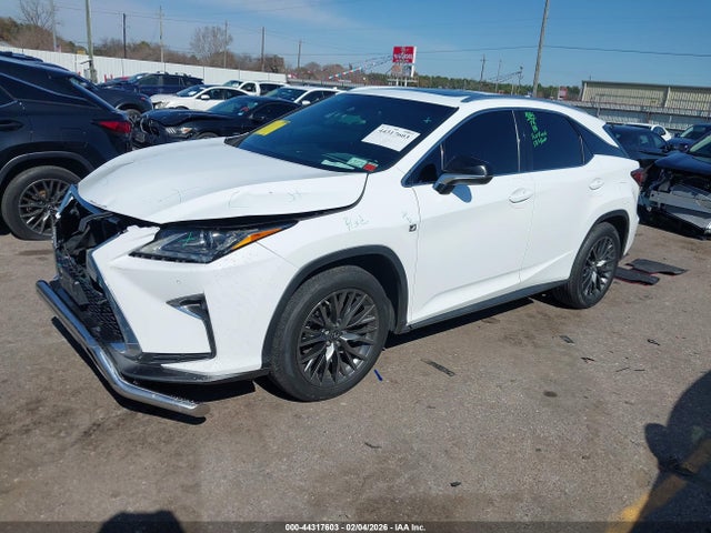 2016 Lexus Rx 350 F Sport მანქანა იყიდება აუქციონზე, vin: 2T2BZMCA3GC018546, აუქციონის ნომერი: 44317603