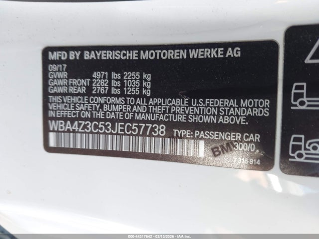 2018 BMW 430I WBA4Z3C53JEC57738 Photo 8