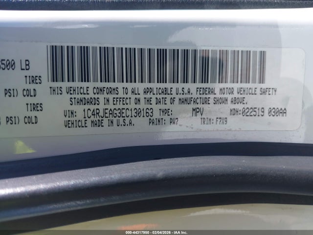 2014 JEEP GRAND CHEROKEE 1C4RJEAG3EC130163 Photo 8