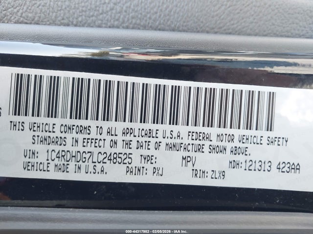 2020 DODGE DURANGO 1C4RDHDG7LC248525 Photo 8