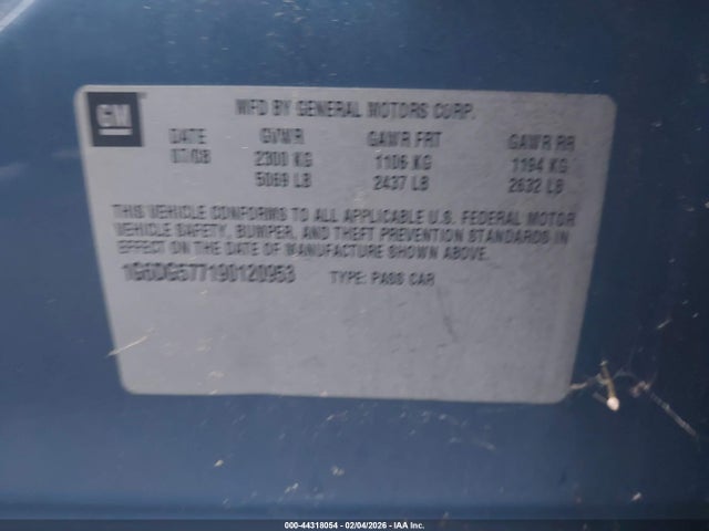 2009 CADILLAC CTS 1G6DG577190120953 Photo 8