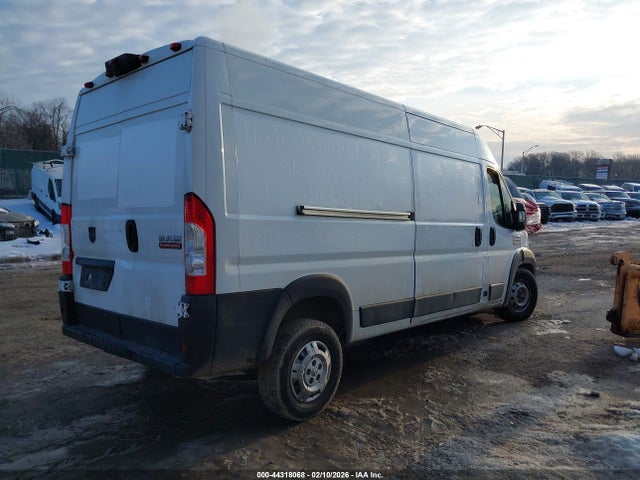 2021 Ram Promaster 3500 High Roof 159 Wb მანქანა იყიდება აუქციონზე, vin: 3C6FRVHG5ME500688, აუქციონის ნომერი: 44318068