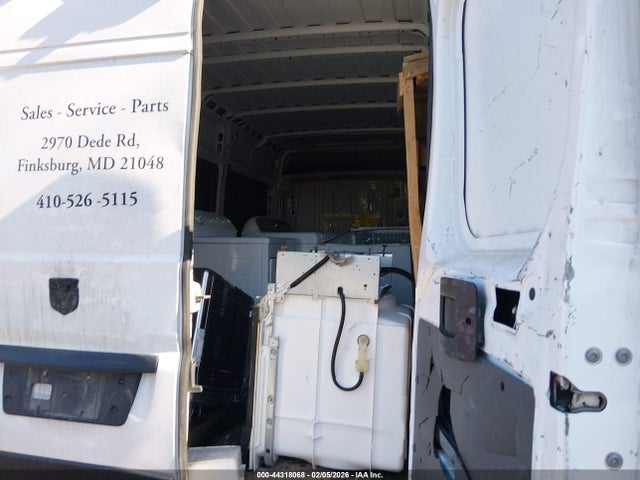 2021 Ram Promaster 3500 High Roof 159 Wb მანქანა იყიდება აუქციონზე, vin: 3C6FRVHG5ME500688, აუქციონის ნომერი: 44318068