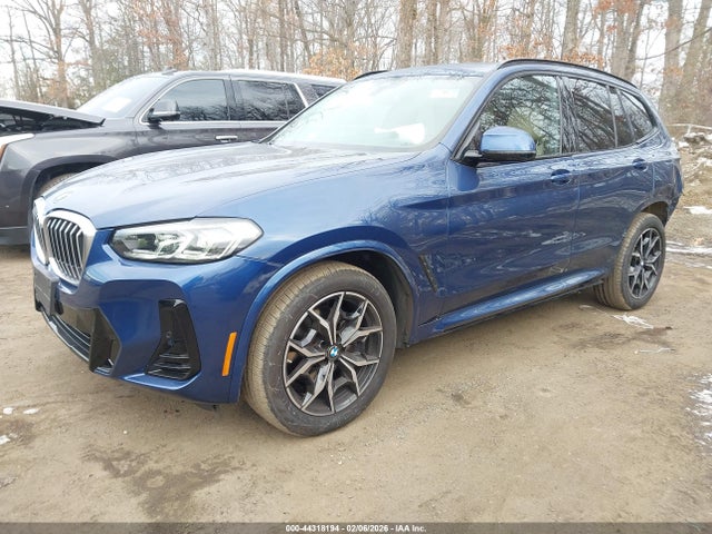 2022 Bmw X3 Xdrive30i მანქანა იყიდება აუქციონზე, vin: WBX57DP03NN174897, აუქციონის ნომერი: 44318194