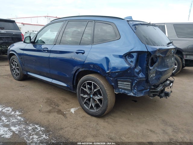 2022 Bmw X3 Xdrive30i მანქანა იყიდება აუქციონზე, vin: WBX57DP03NN174897, აუქციონის ნომერი: 44318194