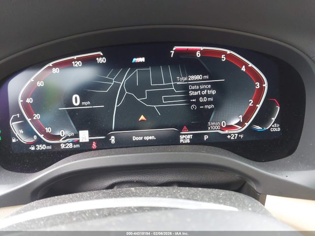2022 Bmw X3 Xdrive30i მანქანა იყიდება აუქციონზე, vin: WBX57DP03NN174897, აუქციონის ნომერი: 44318194