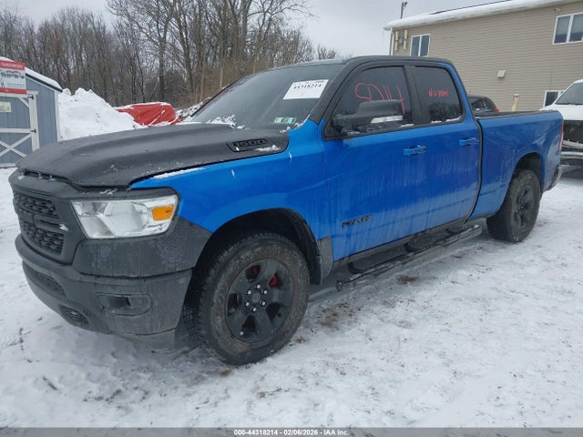 44318214 :رقم المزاد ، 1C6SRFBT3NN161405 vin ، 2022 Ram 1500 Big Horn  4x4 6'4 Box مزاد بيع