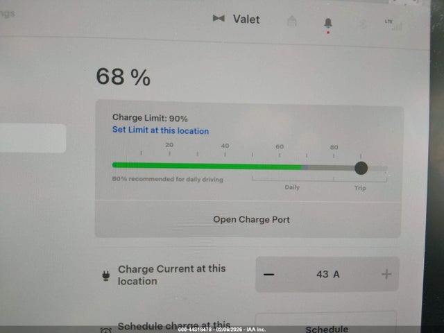 44318478 :رقم المزاد ، 5YJYGAEE1MF281564 vin ، 2021 Tesla Model Y Long Range Dual Motor All-wheel Drive مزاد بيع