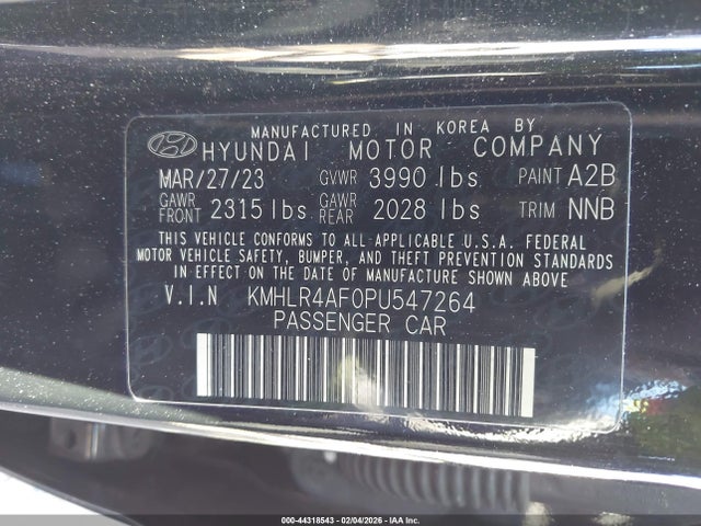 Hyundai Elantra N Line 2023 KMHLR4AF0PU547264 Image 9