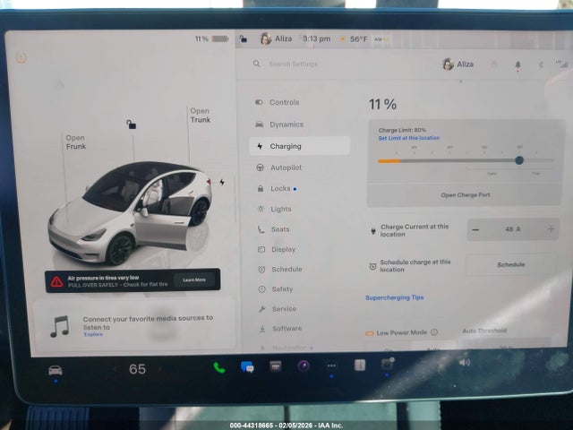 7SAYGDEE7PA105947 Tesla Model Y Awd/long Range Dual Motor All-wheel Drive