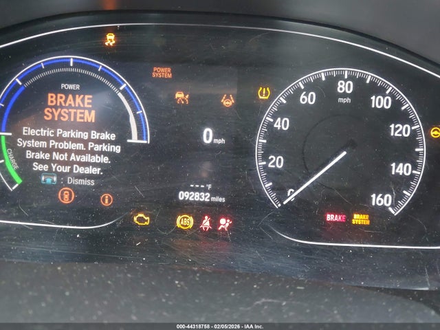1HGCV3F19NA008357 Honda ACCORD HYBRID