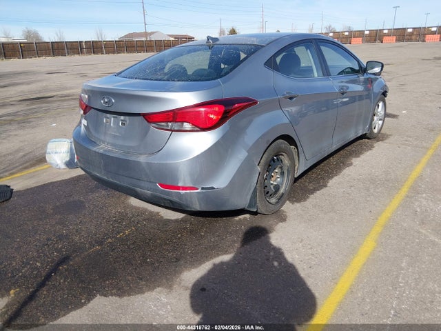 44318762 :رقم المزاد ، 5NPDH4AE9GH730501 vin ، 2016 Hyundai Elantra Value Edition مزاد بيع