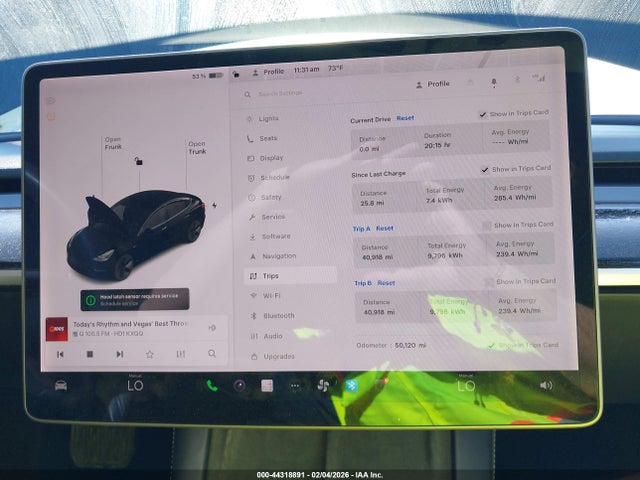 44318891 :رقم المزاد ، 5YJ3E1EA8MF875873 vin ، 2021 Tesla Model 3 Standard Range Plus Rear-wheel Drive مزاد بيع