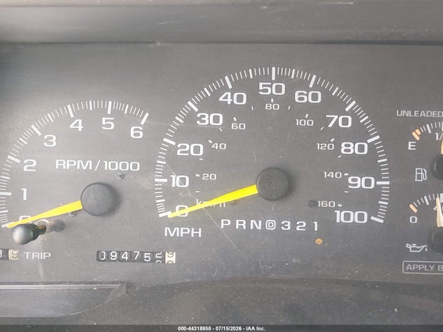 44318958 :رقم المزاد ، 3GKFK16R1XG523425 vin ، 1999 Gmc Suburban 1500 Slt Cmi مزاد بيع