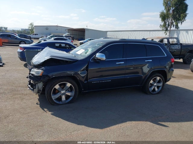 2014 Jeep Grand Cherokee Overland მანქანა იყიდება აუქციონზე, vin: 1C4RJECG6EC245806, აუქციონის ნომერი: 44319092