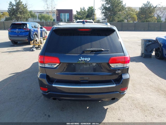 2014 Jeep Grand Cherokee Overland მანქანა იყიდება აუქციონზე, vin: 1C4RJECG6EC245806, აუქციონის ნომერი: 44319092