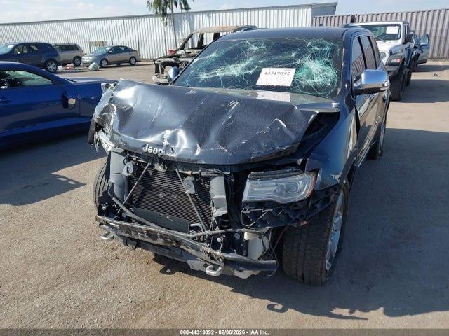 2014 Jeep Grand Cherokee Overland მანქანა იყიდება აუქციონზე, vin: 1C4RJECG6EC245806, აუქციონის ნომერი: 44319092